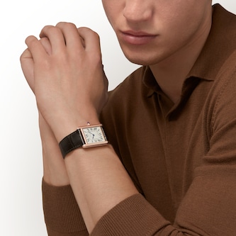Cartier Tank Louis Cartier watch, large model, mechanical movement with automatic winding