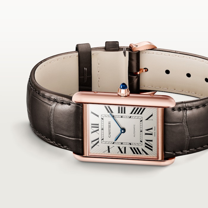 Cartier Tank Louis Cartier watch, large model, mechanical movement with automatic winding