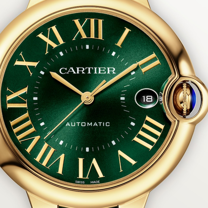 Cartier Ballon Bleu De Cartier Watch, 40mm, Mechanical Movement With Automatic Winding, Yellow Gold Case