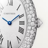 Cartier Baignoire Watch, Medium Model, Quartz Movement., White Gold Case