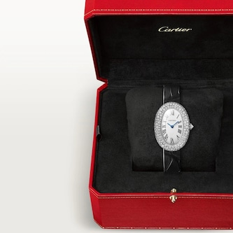 Cartier Baignoire Watch, Medium Model, Quartz Movement., White Gold Case Cartier Baignoire Watch, Medium Model, Quartz Movement., White Gold Case