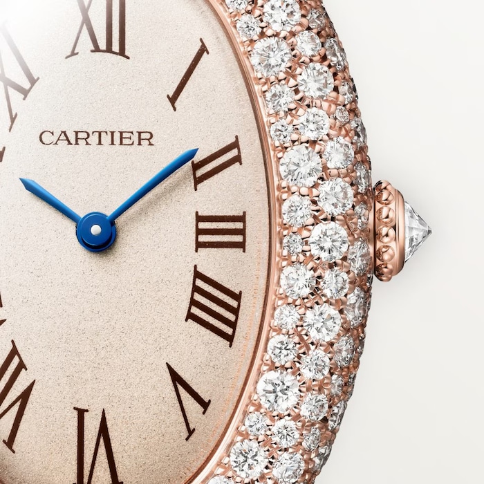 Cartier Baignoire Watch, Medium Model, Quartz Movement, Rose Gold Case