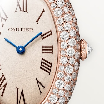 Cartier Baignoire Watch, Medium Model, Quartz Movement, Rose Gold Case