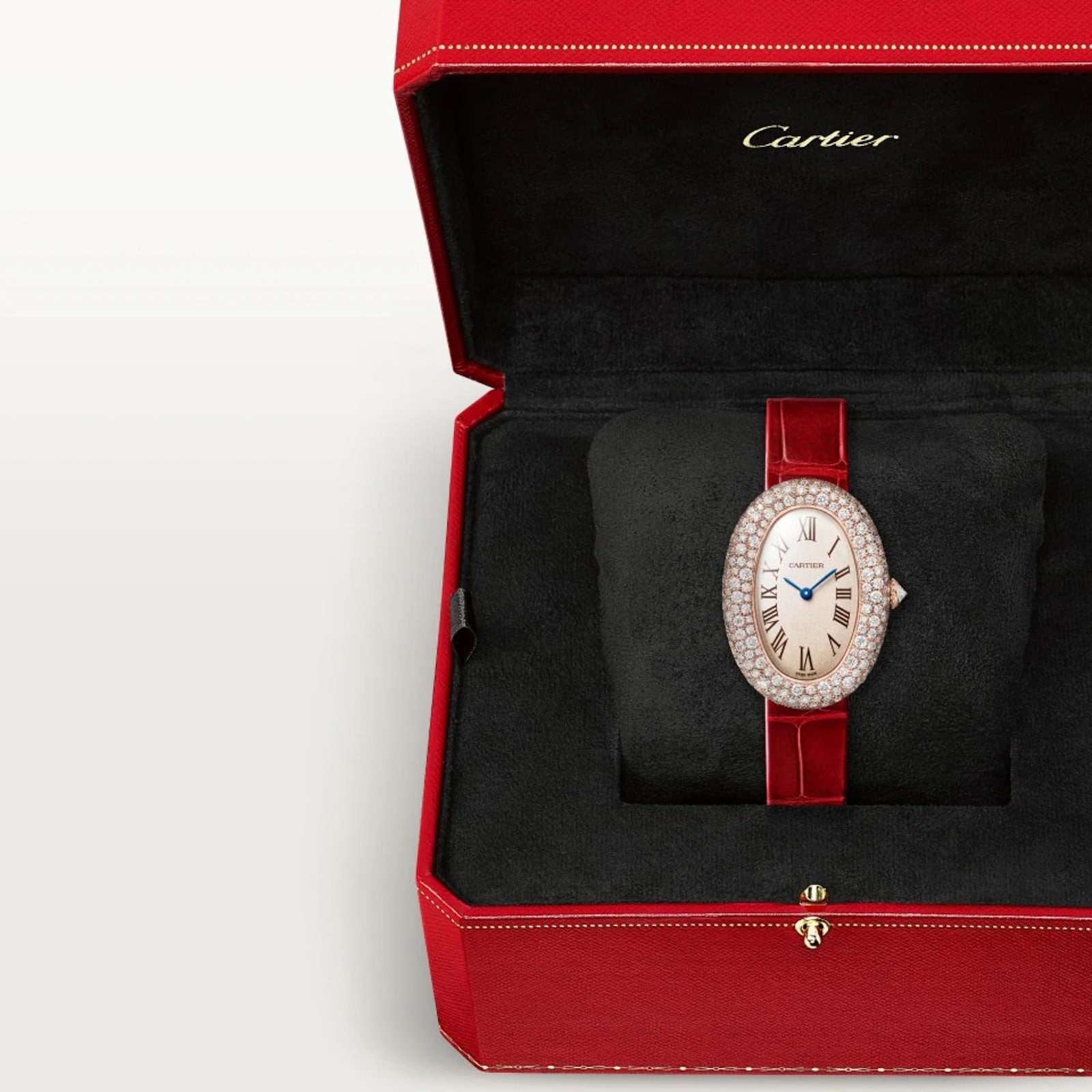 Cartier Baignoire Watch, Medium Model, Quartz Movement, Rose Gold Case Cartier Baignoire Watch, Medium Model, Quartz Movement, Rose Gold Case