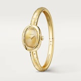 Cartier Baignoire Watch, Mini Model, Size 15, Quartz Movement, Yellow Gold Case