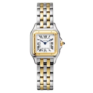 Cartier Panthere De Cartier Watch, Small Model, Quartz Movement, Yellow Gold, Steel