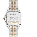 Cartier Panthere De Cartier Watch, Small Model, Quartz Movement, Yellow Gold, Steel