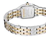 Cartier Panthere De Cartier Watch, Small Model, Quartz Movement, Yellow Gold, Steel