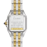 Cartier Panthere De Cartier Watch, Small Model, Quartz Movement, Yellow Gold, Steel