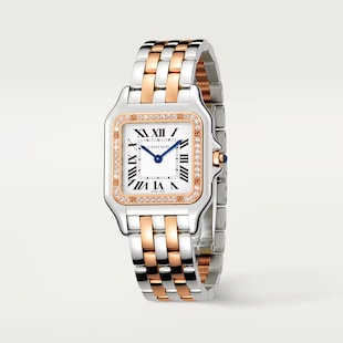 Cartier Panthere De Cartier Watch, Medium Model, Quartz Movement, Case In Rose Gold