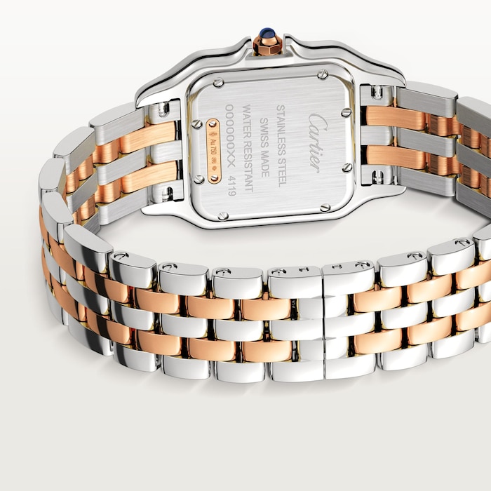 Cartier Panthere De Cartier Watch, Medium Model, Quartz Movement, Case In Rose Gold