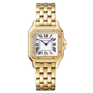 Cartier Panthere De Cartier Watch, Medium Model, Quartz Movement, Yellow Gold
