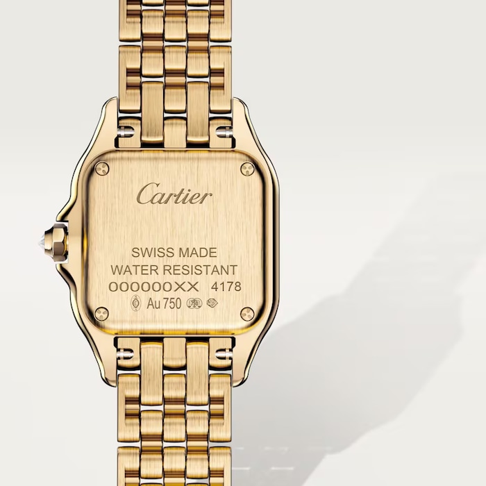 Cartier Panthère de Cartier watch, small model, quartz movement, yellow gold