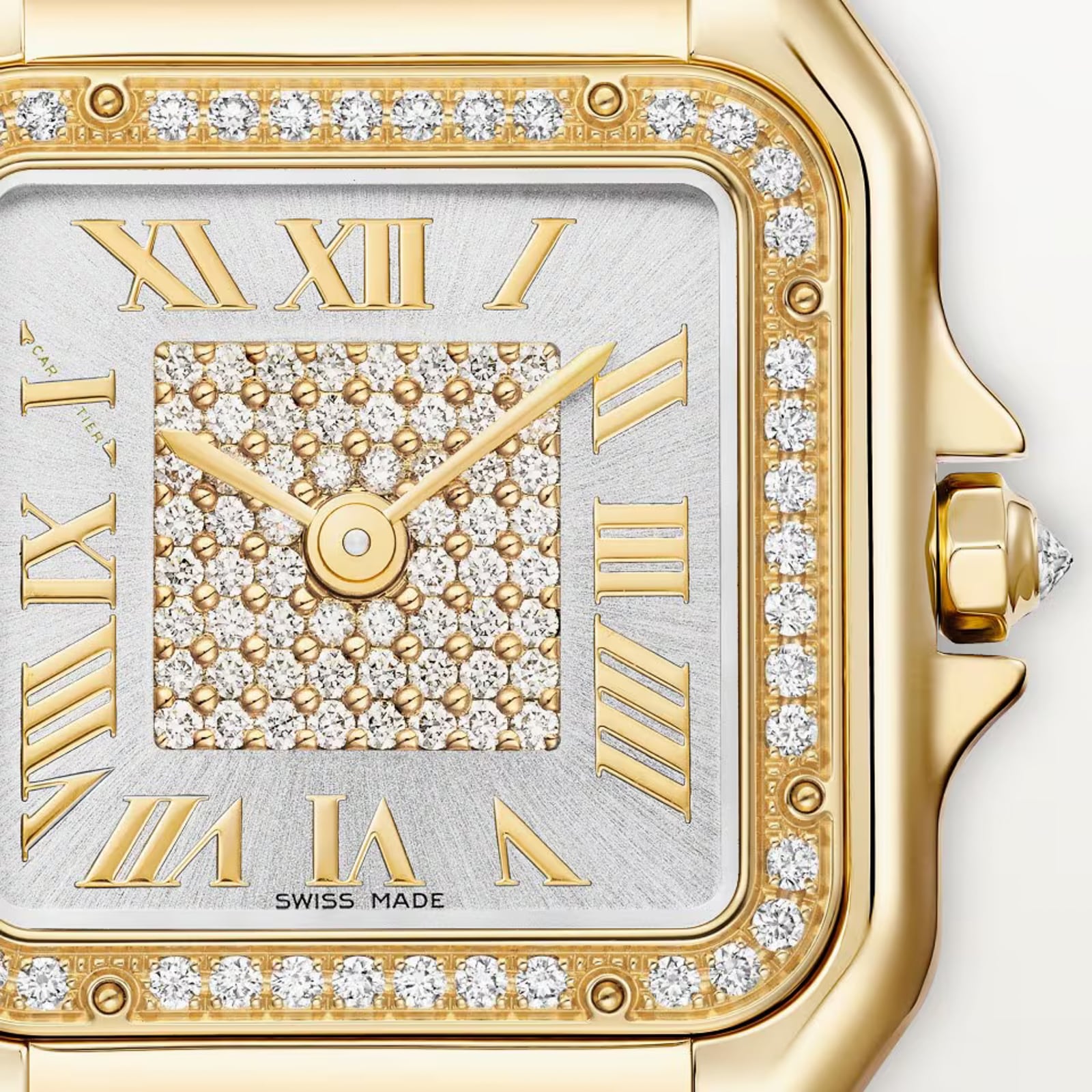 Cartier Panthère de Cartier watch, medium model, quartz movement ,Yellow gold