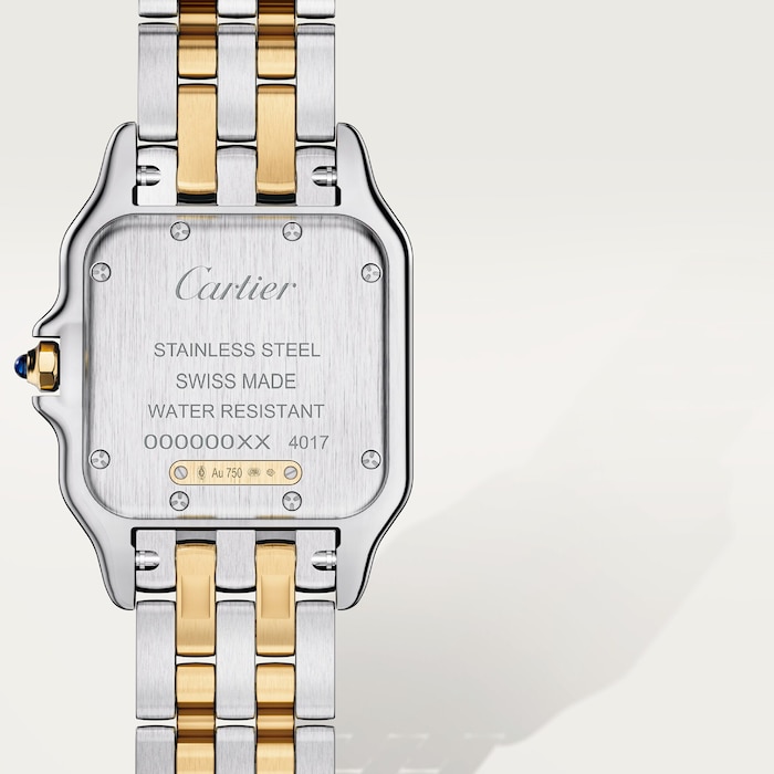 Cartier Panthere De Cartier Watch, Medium Model, Quartz Movement, Case In Yellow Gold