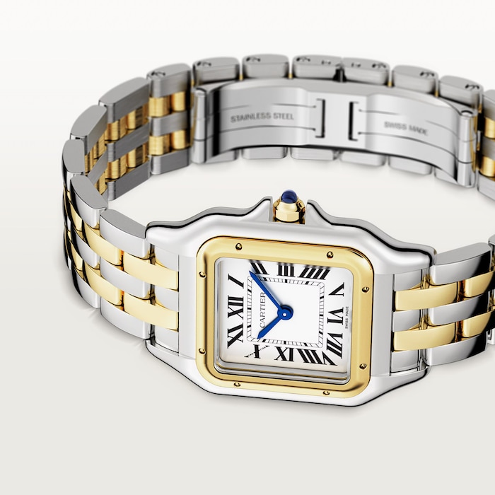 Cartier Panthere De Cartier Watch, Medium Model, Quartz Movement, Case In Yellow Gold