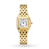 Cartier Panthère De Cartier Watch Small Model, Quartz Movement, Yellow Gold