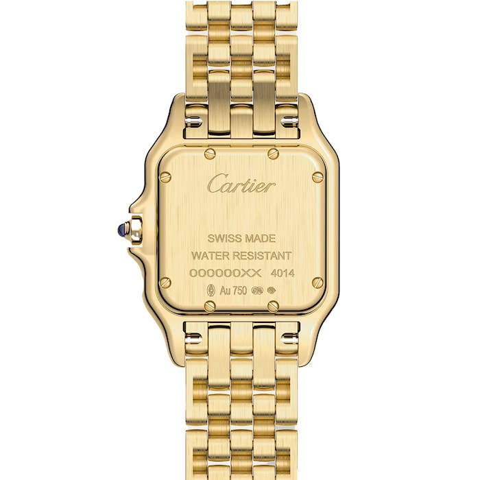 Cartier Panthère De Cartier Watch Small Model, Quartz Movement, Yellow Gold