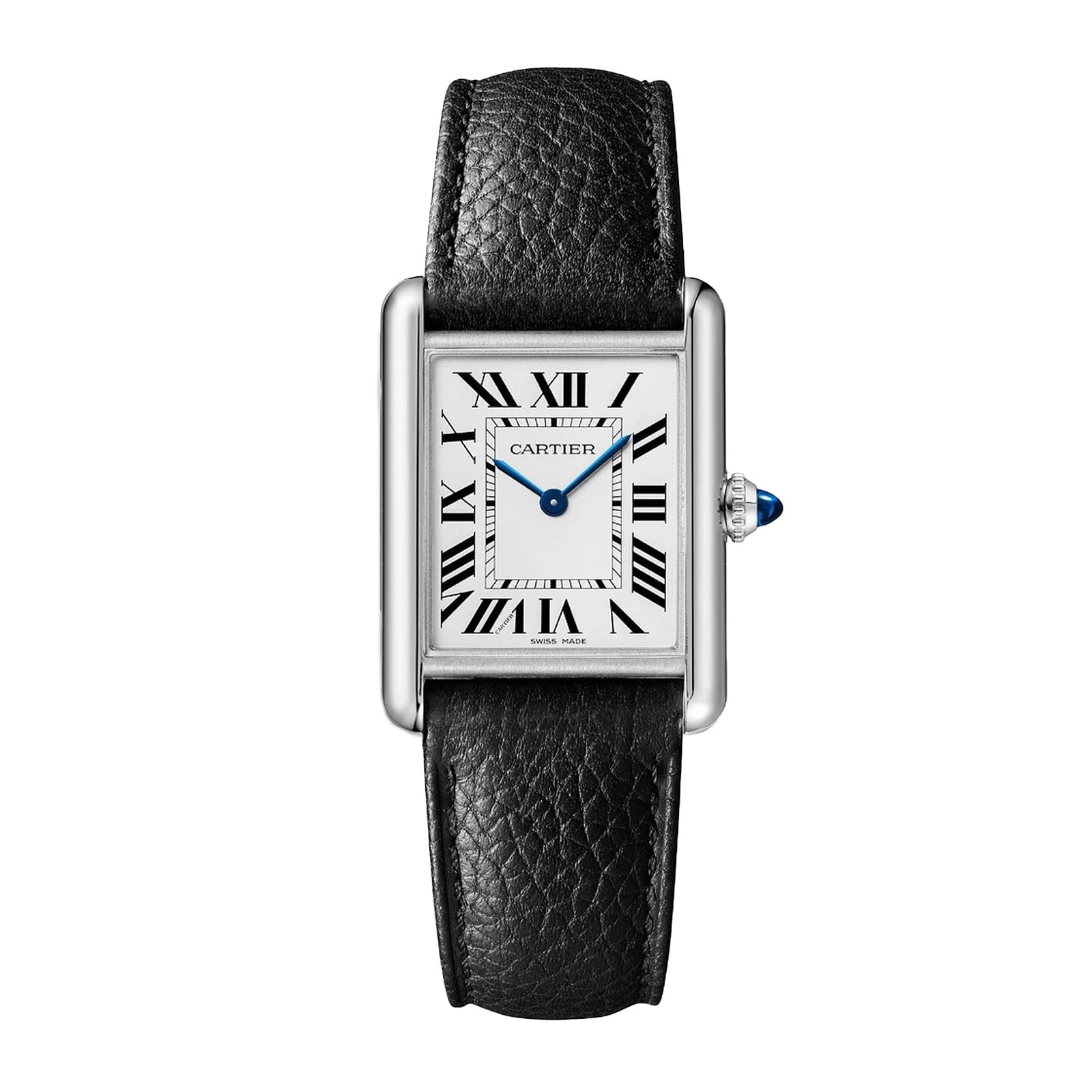 Cartier Tank Must watch, large model, SolarBeat photovoltaic movement. Steel case Cartier Tank Must watch, large model, SolarBeat photovoltaic movement. Steel case