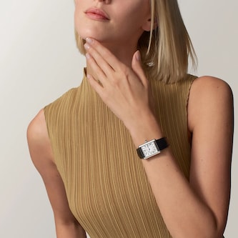 Cartier Tank Must watch, large model, SolarBeat photovoltaic movement. Steel case Cartier Tank Must watch, large model, SolarBeat photovoltaic movement. Steel case