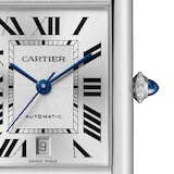 Cartier Tank Must, Extra-Large Model, Automatic Movement, Steel, Leather