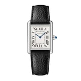 Cartier Tank Must watch, large model, High Autonomy quartz movement. Steel case