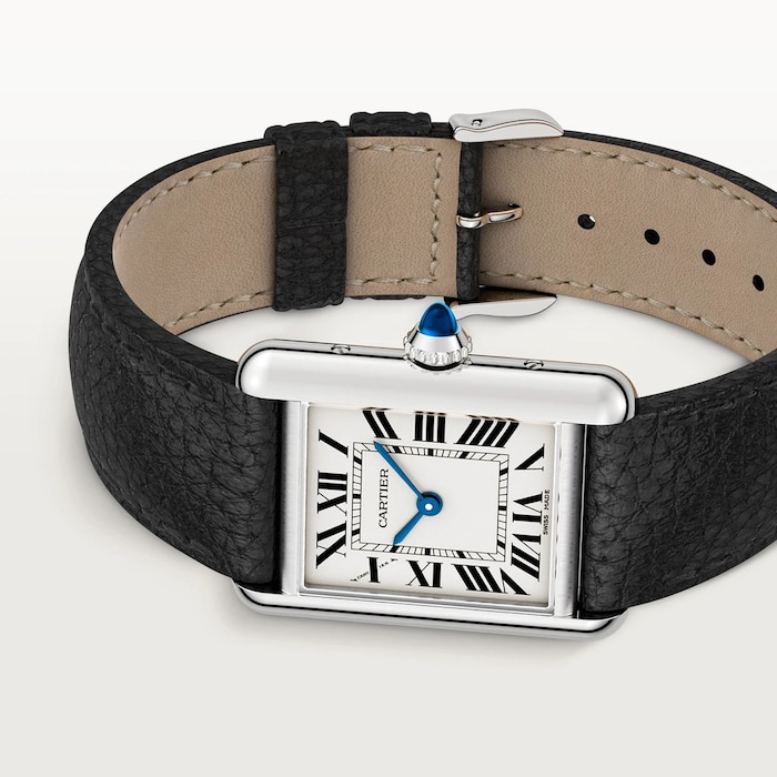 Cartier Tank Must watch, small model, High Autonomy quartz movement. Steel case