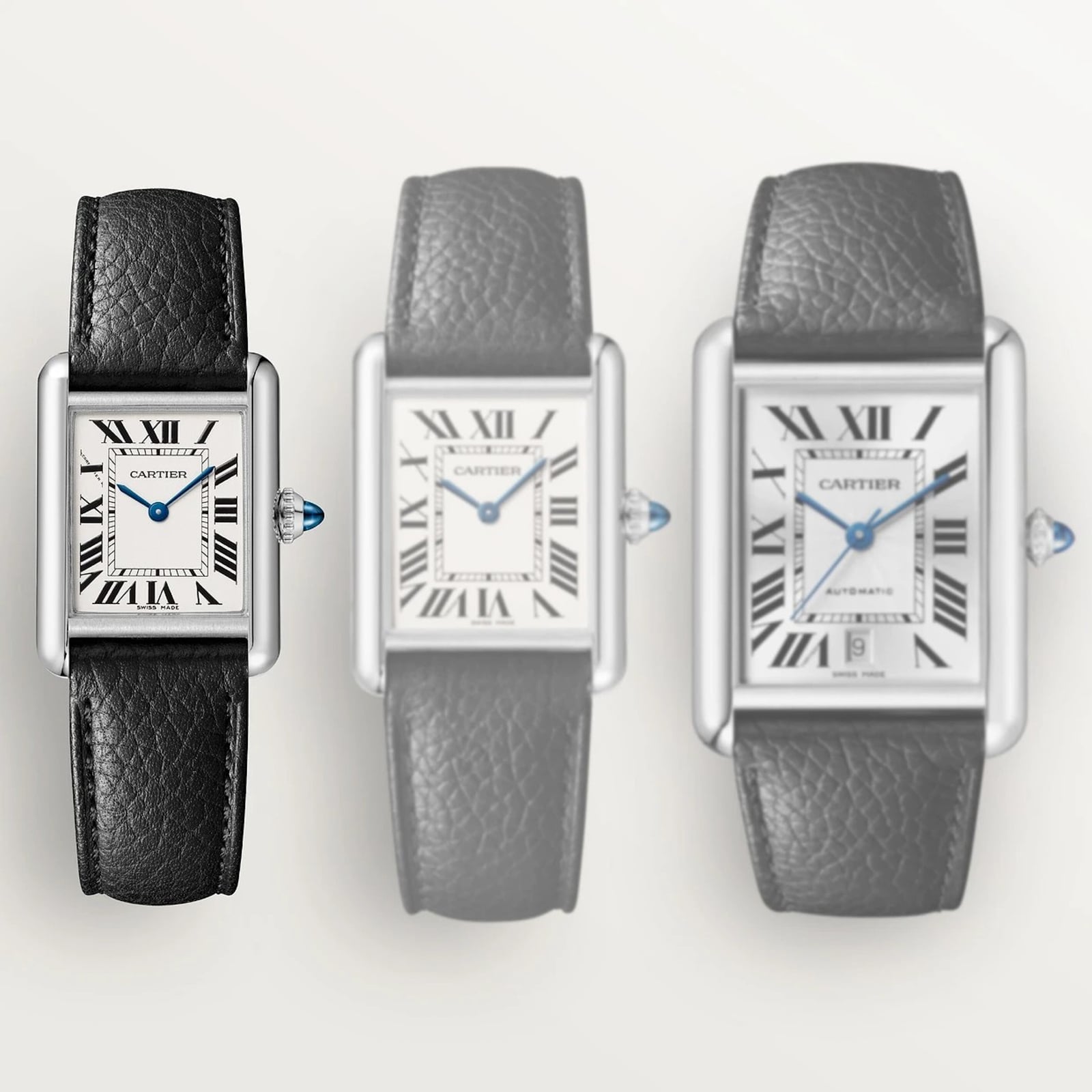 Cartier Tank Must watch, small model, High Autonomy quartz movement. Steel case Cartier Tank Must watch, small model, High Autonomy quartz movement. Steel case
