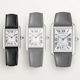 Cartier Tank Must watch, small model, High Autonomy quartz movement. Steel case