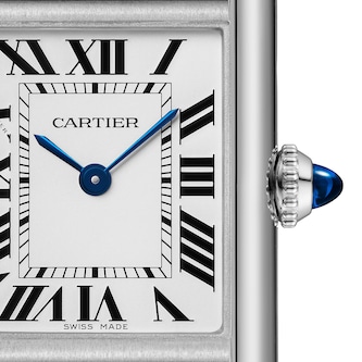 Cartier Tank Must Watch, Small Model, SolarBeat Photovoltaic Movement, Steel Case Cartier Tank Must Watch, Small Model, SolarBeat Photovoltaic Movement, Steel Case