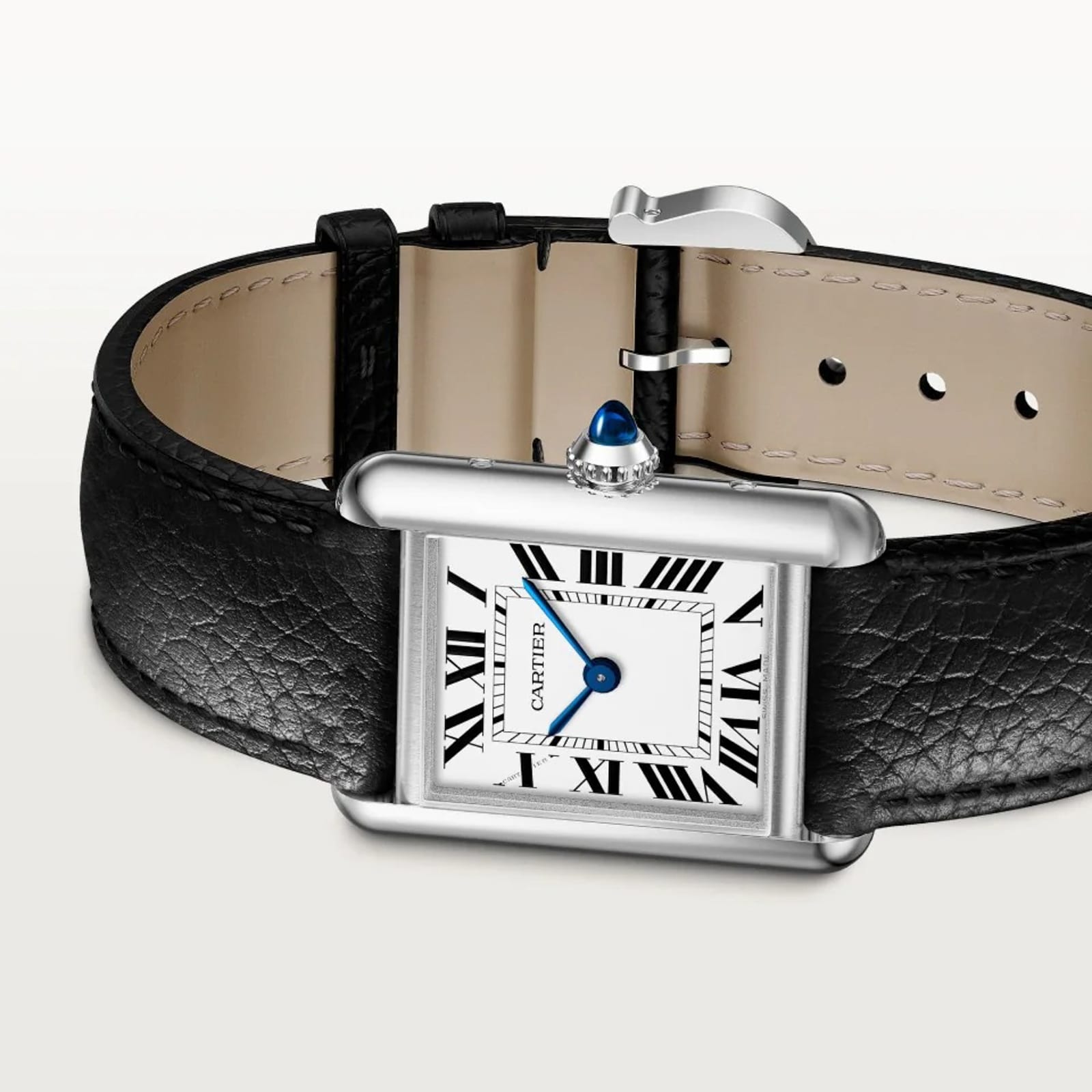 Cartier Tank Must Watch, Small Model, SolarBeat Photovoltaic Movement, Steel Case Cartier Tank Must Watch, Small Model, SolarBeat Photovoltaic Movement, Steel Case