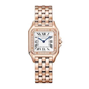 Cartier Panthere de Cartier watch, medium model, quartz movement. Case in rose gold