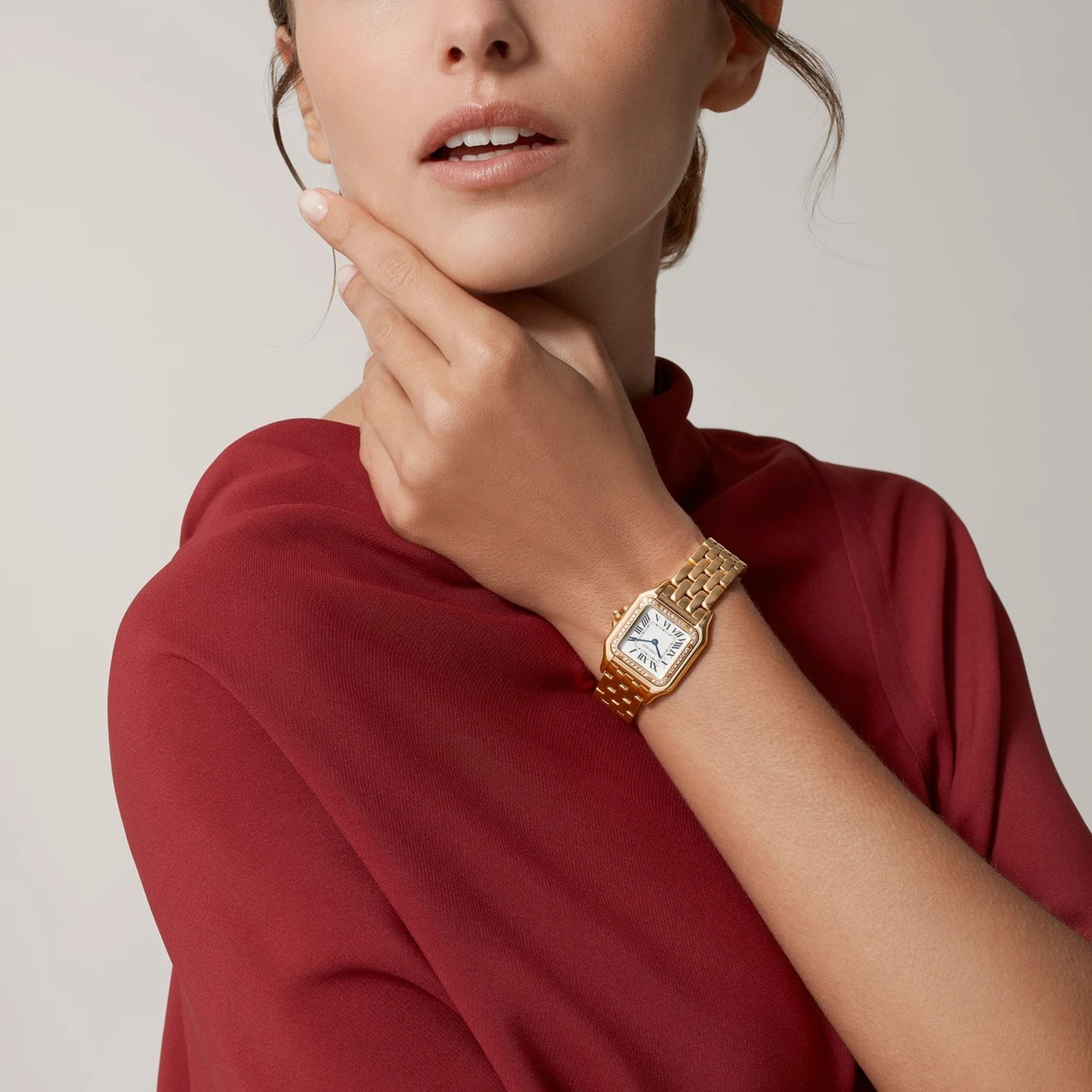 Cartier Panthère De Cartier Watch, Medium Model, Quartz Movement. Case In Rose Gold Cartier Panthère De Cartier Watch, Medium Model, Quartz Movement. Case In Rose Gold