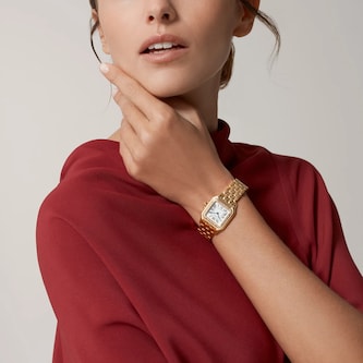 Cartier Panthère De Cartier Watch, Medium Model, Quartz Movement. Case In Rose Gold
