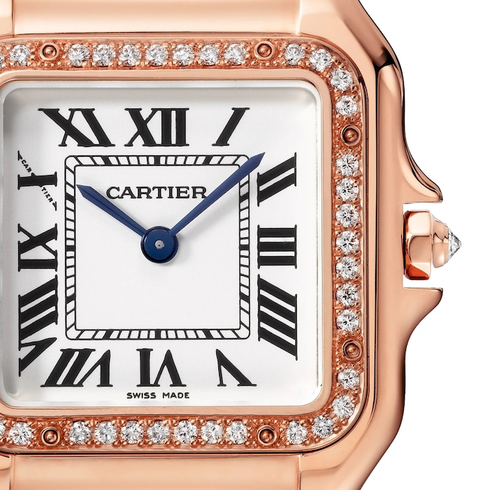 Cartier Panthère De Cartier Watch, Medium Model, Quartz Movement. Case In Rose Gold