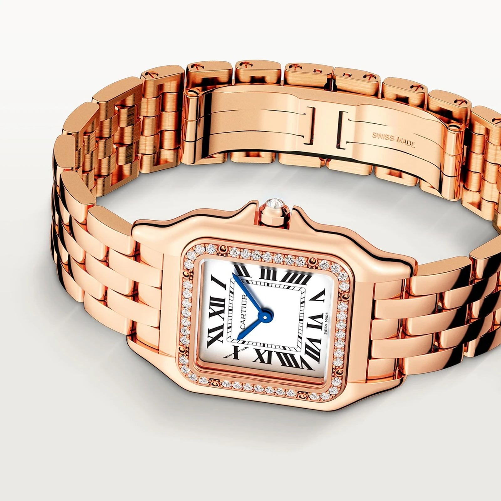 Cartier Panthère De Cartier Watch, Medium Model, Quartz Movement. Case In Rose Gold