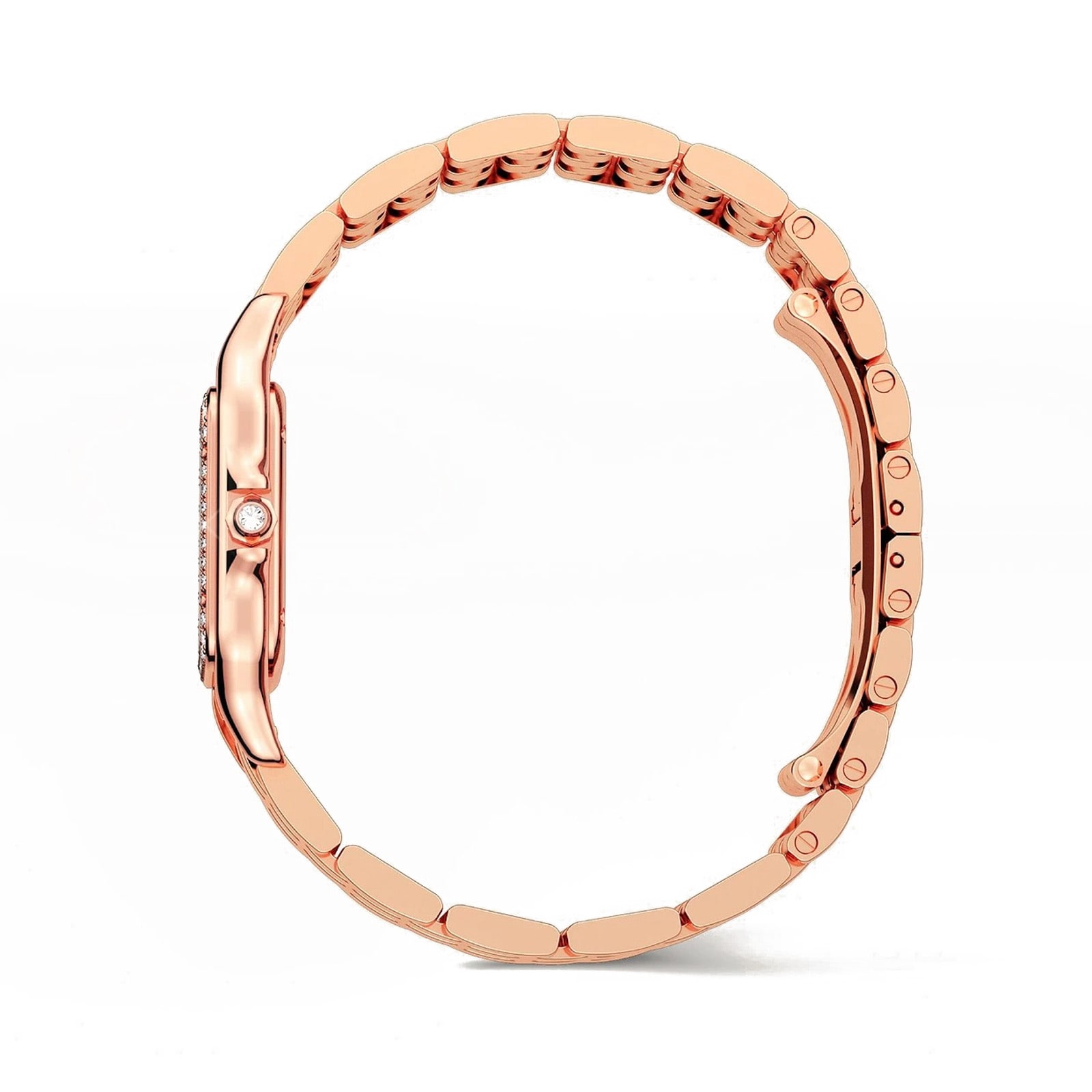 Cartier Panthère De Cartier Watch, Medium Model, Quartz Movement. Case In Rose Gold