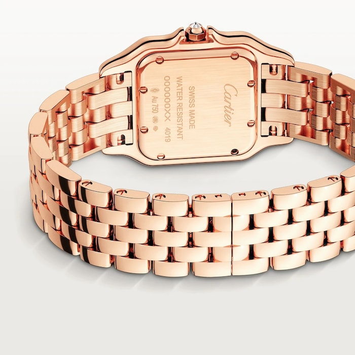 Cartier Panthère De Cartier Watch, Medium Model, Quartz Movement. Case In Rose Gold