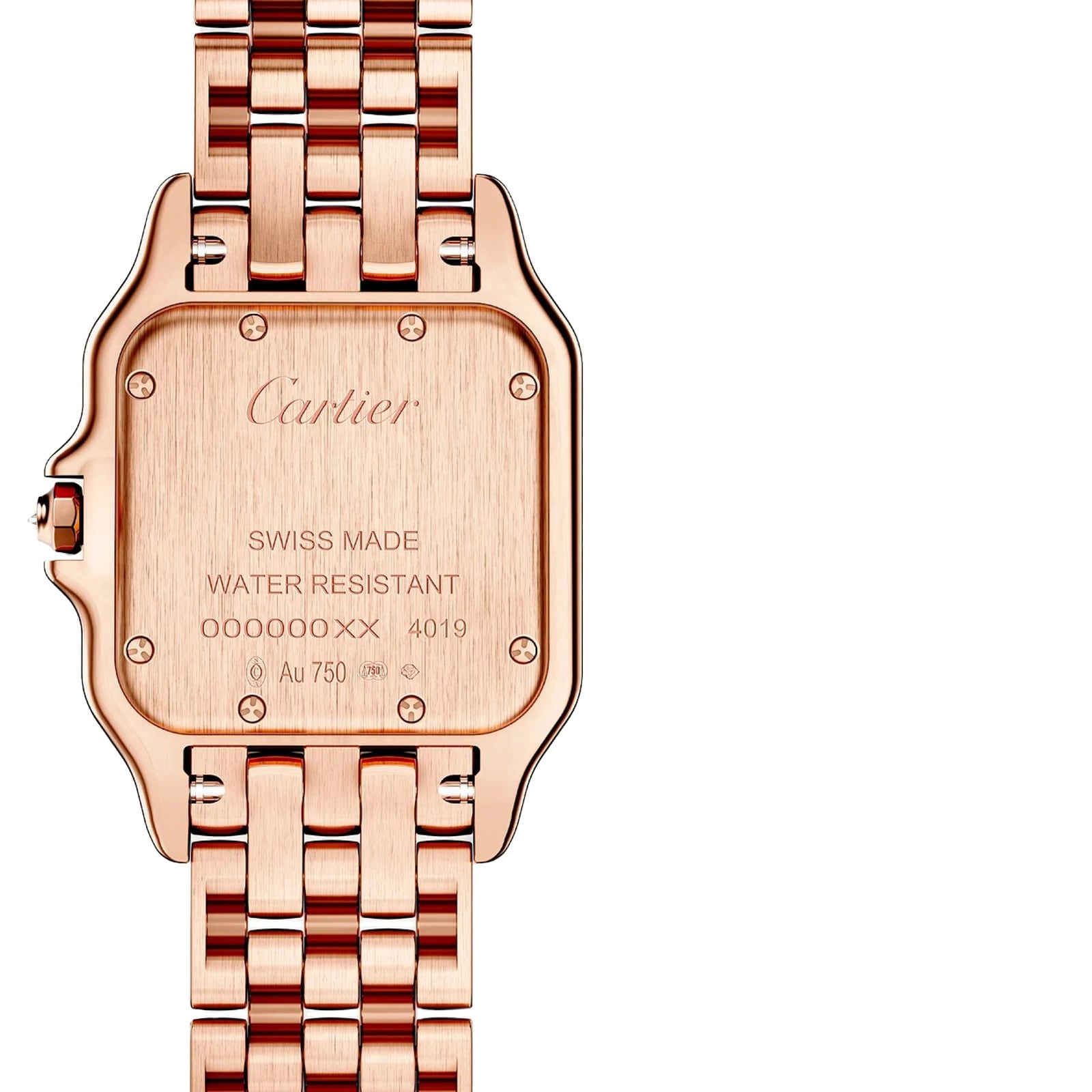 Cartier Panthère De Cartier Watch, Medium Model, Quartz Movement. Case In Rose Gold
