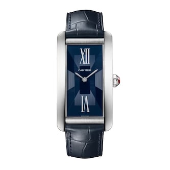 Cartier Tank Américaine watch, large model, mechanical movement with automatic winding, Platinum Cartier Tank Américaine watch, large model, mechanical movement with automatic winding, Platinum