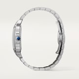 Cartier Santos De Cartier Watch, Large Model, Mechanical Movement With Automatic Winding, Caliber 1847 MC. Steel Case