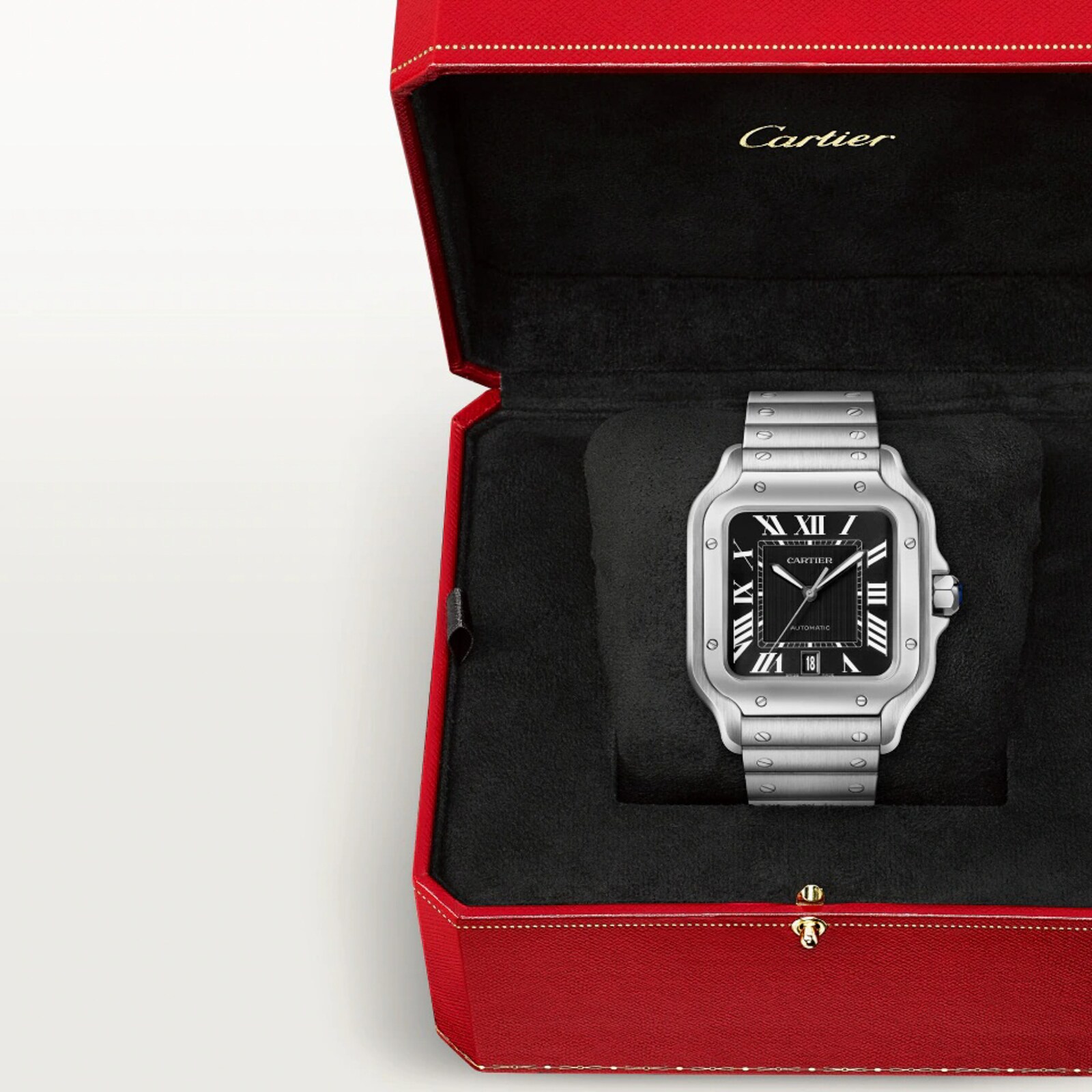 Cartier Santos De Cartier Watch, Large Model, Mechanical Movement