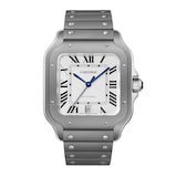 Cartier Santos Watch, Large Model, Mechanical Movement With Automatic Winding, Titanium Case
