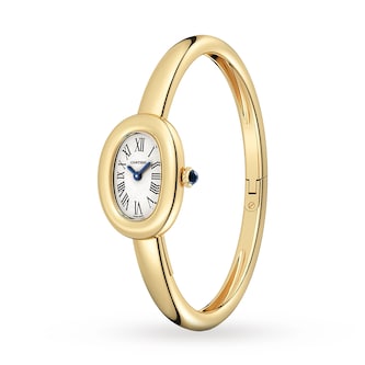 Cartier Baignoire Watch, Mini Model, Size 15, Quartz Movement, Yellow Gold