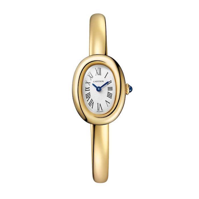 Cartier Baignoire Watch, Mini Model, Size 17, Quartz Movement, 18K Yellow Gold