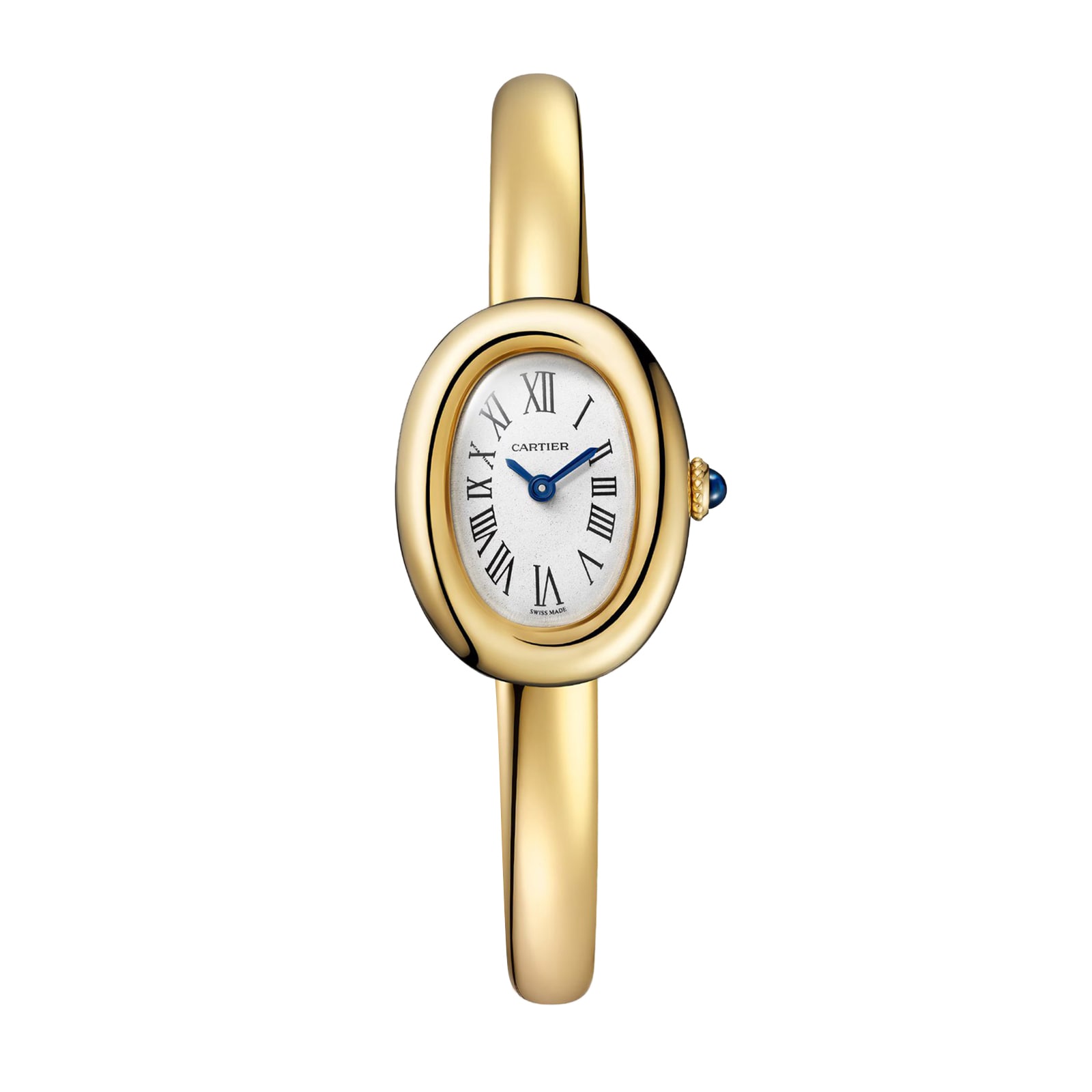 Cartier Baignoire Watch, Mini Model, Size 17, Quartz Movement, 18K Yellow Gold