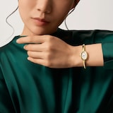 Cartier Baignoire Watch, Mini Model, Size 17, Quartz Movement, 18K Yellow Gold