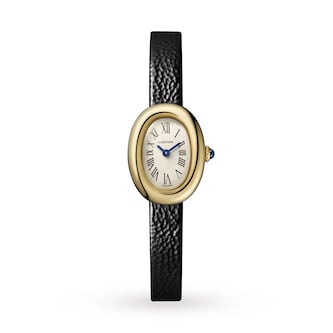 Cartier Baignoire watch, mini model, quartz movement. Yellow gold