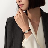 Cartier Baignoire watch, mini model, quartz movement. Yellow gold
