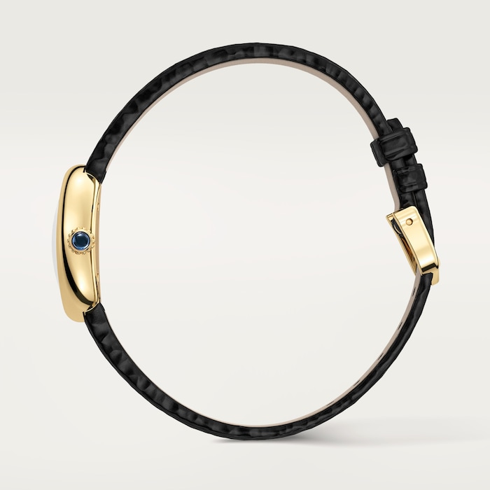 Cartier Baignoire watch, mini model, quartz movement. Yellow gold